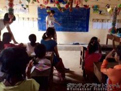 授業の様子 ぼらぷらカンボジア 教育ボランティア