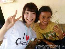 ぼらぷらが支援している孤児院で沢山遊びました！ ぼらぷらカンボジア スタディツアー