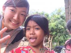 子供の笑顔！！ ぼらぷらカンボジア 教育ボランティア