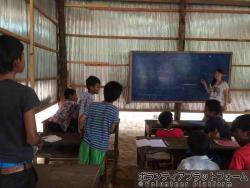 授業の様子 ぼらぷらカンボジア 教育ボランティア