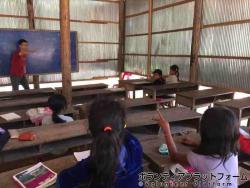 授業風景（5年生） ぼらぷらカンボジア 教育ボランティア
