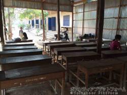 教室の風景 ぼらぷらカンボジア 教育ボランティア