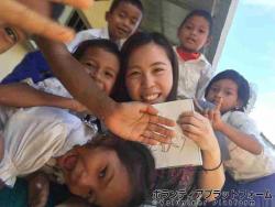 笑顔で世界を一つに ぼらぷらカンボジア 教育ボランティア