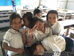 子供たち ぼらぷらカンボジア 教育ボランティア