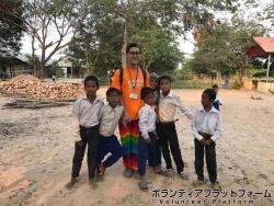 やってきてくれる子供たち、本当に可愛すぎました ぼらぷらカンボジア 教育ボランティア