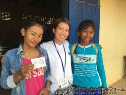 7・8年生の生徒 ぼらぷらカンボジア 教育ボランティア