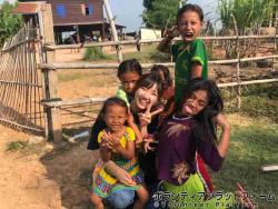 村の子どもたち ぼらぷらカンボジア 教育ボランティア