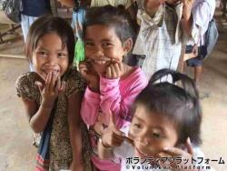 かわいい～(>_<) ぼらぷらカンボジア 教育ボランティア