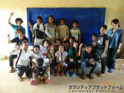 クラス写真 ぼらぷらカンボジア 教育ボランティア