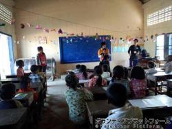 １．２年生授業 ぼらぷらカンボジア 教育ボランティア