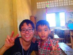 子どもと一緒に ぼらぷらカンボジア 教育ボランティア