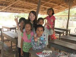 3年生クラスの子供達 ぼらぷらカンボジア 教育ボランティア