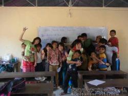 大好きな５Ｂクラス ぼらぷらカンボジア 教育ボランティア