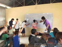 授業風景 ぼらぷらカンボジア 教育ボランティア