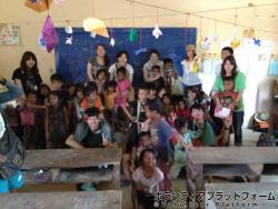 1.2年の賑やか教室 ぼらぷらカンボジア 教育ボランティア