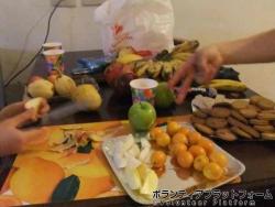 フィリピンは果物が豊富 ぼらぷらフィリピン　スタディツアー　AE-2015.3.31