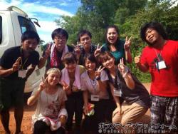 同じステイ先の人々！毎日楽しかったです！ ぼらぷらカンボジア 教育ボランティア