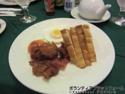 ホテルでの朝食 ぼらぷらフィリピン　スタディツアー　AE-2015.3.31