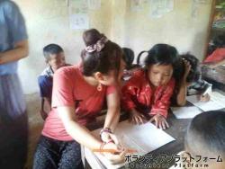 授業！ ぼらぷらカンボジア 教育ボランティア