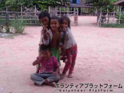 元気いっぱいな子ども達！！ ぼらぷらカンボジア 教育ボランティア