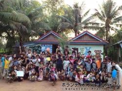 孤児院の子供達と！ ぼらぷらカンボジア スタディツアー