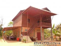 ホームステイ先の日本人用宿舎 ぼらぷらカンボジア 教育ボランティア
