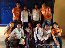 6年生集合 ぼらぷらカンボジア 教育ボランティア