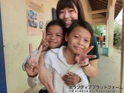 子どもたちとすぐに仲良くなれました！ ぼらぷらカンボジア 教育ボランティア