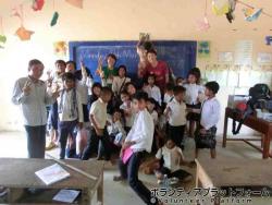 ３・４年生のクラスを担当しました。 ぼらぷらカンボジア 教育ボランティア