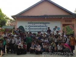 カンボジアの小学校訪問。 ぼらぷらカンボジア スタディツアー
