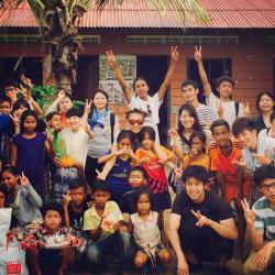 スタディツアーで行った孤児院 ぼらぷらカンボジア 教育ボランティア