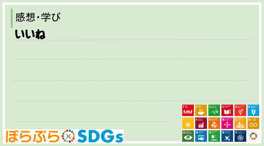 わたしのSDGsアクション・感想