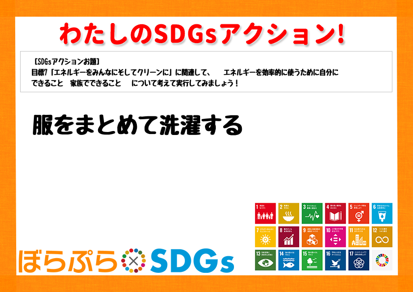 わたしのSDGsアクション・感想