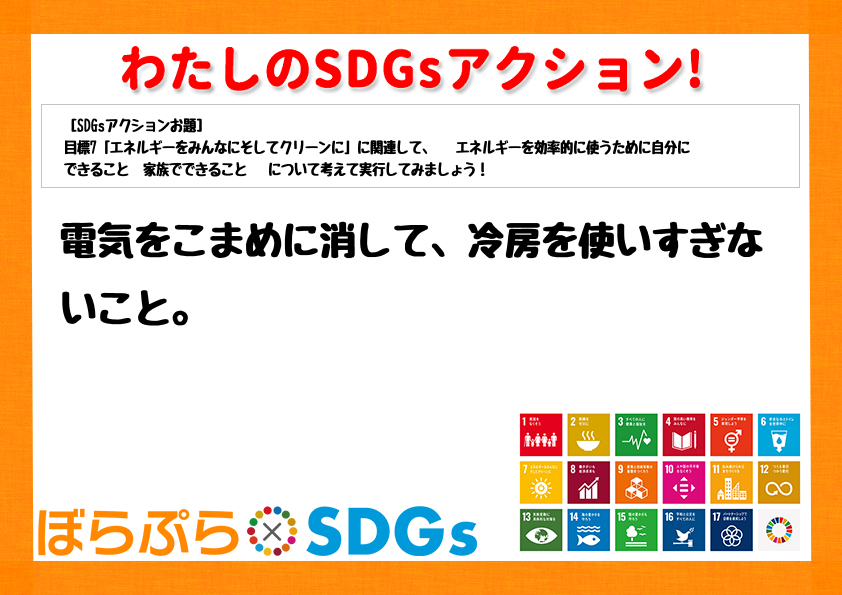 わたしのSDGsアクション・感想