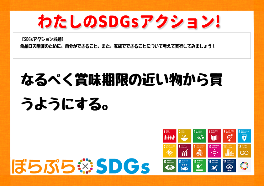 わたしのSDGsアクション・感想