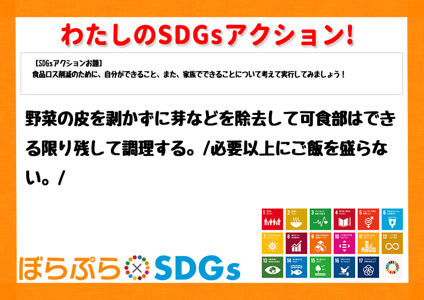 わたしのSDGsアクション・感想