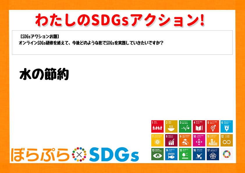 わたしのSDGsアクション・感想