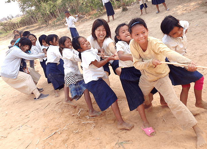 カンボジアの小学校